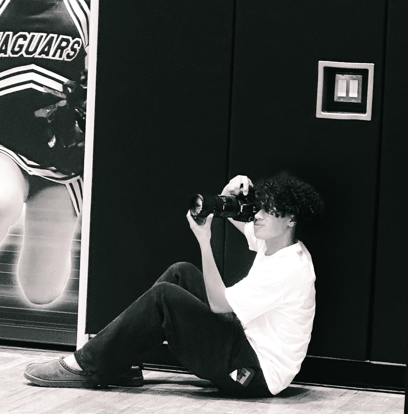 Kellen, founder of ShotByKellen, on location